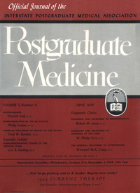Cover image for Postgraduate Medicine, Volume 5, Issue 6, 1949