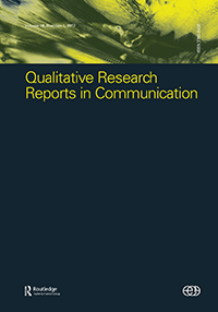 Cover image for Qualitative Research Reports in Communication, Volume 18, Issue 1, 2017