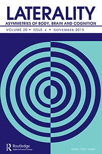 Cover image for Laterality, Volume 20, Issue 6, 2015