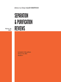 Cover image for Separation & Purification Reviews, Volume 50, Issue 4, 2021