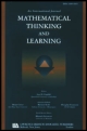 Cover image for Mathematical Thinking and Learning, Volume 10, Issue 1, 2008