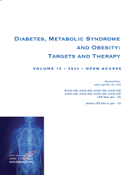 Cover image for Diabetes, Metabolic Syndrome and Obesity, Volume 12, 2019