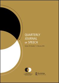Cover image for Quarterly Journal of Speech, Volume 69, Issue 2, 1983