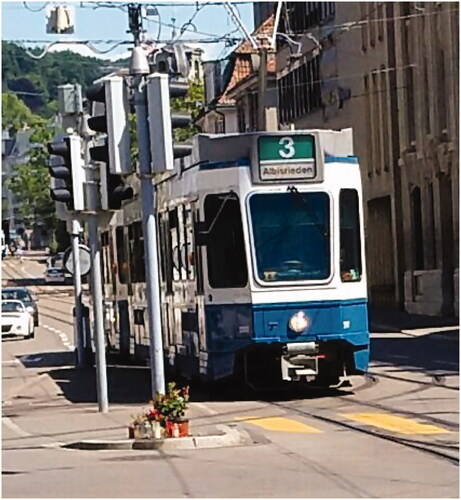 Figure 4. “Tram Zurich”, data retrieved on Friday July 7th, 2017 m 13:10.