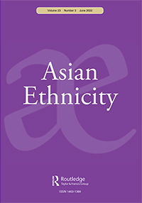 Cover image for Asian Ethnicity, Volume 23, Issue 3, 2022