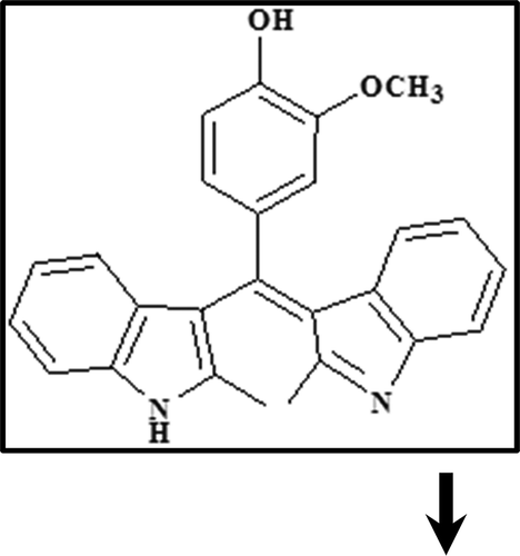 Scheme 1. Chemical structure of bis(indolyl)methane (BIM).
