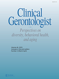 Cover image for Clinical Gerontologist, Volume 46, Issue 2, 2023