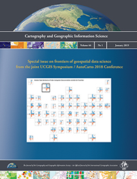 Cover image for Cartography and Geographic Information Science, Volume 46, Issue 1, 2019