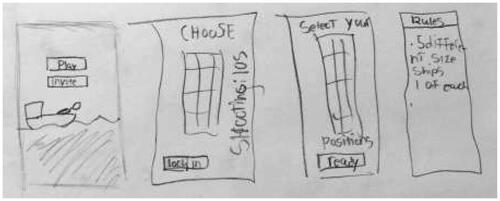 Figure 11. Solution sketch made by one of the participants during the ideation workshop.