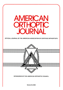 Cover image for Journal of Binocular Vision and Ocular Motility, Volume 58, Issue 1, 2008