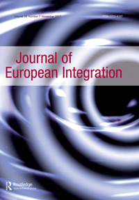 Cover image for Journal of European Integration, Volume 39, Issue 7, 2017