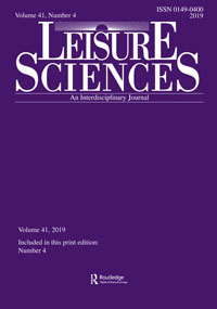Cover image for Leisure Sciences, Volume 41, Issue 4, 2019