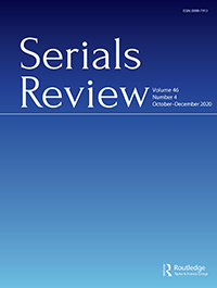 Cover image for Serials Review, Volume 46, Issue 4, 2020