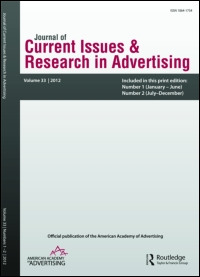 Cover image for Journal of Current Issues & Research in Advertising, Volume 39, Issue 1, 2018