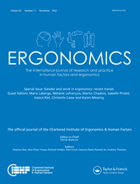 Cover image for Ergonomics, Volume 65, Issue 11, 2022