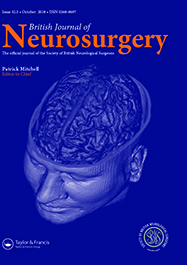 Cover image for British Journal of Neurosurgery, Volume 32, Issue 5, 2018