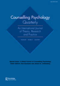 Cover image for Counselling Psychology Quarterly, Volume 29, Issue 2, 2016