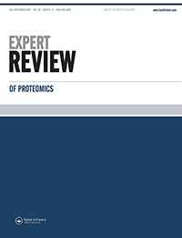 Cover image for Expert Review of Proteomics, Volume 20, Issue 7-9, 2023