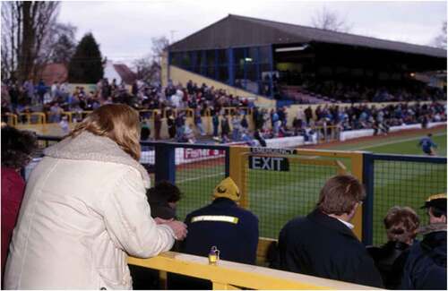 Figure 9. Goal celebration in waiting, Oxford United, 1990.