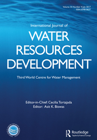 Cover image for International Journal of Water Resources Development, Volume 33, Issue 4, 2017