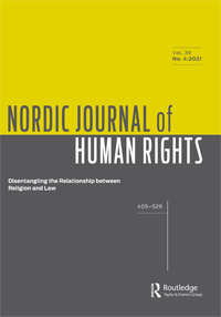 Cover image for Nordic Journal of Human Rights, Volume 39, Issue 4, 2021