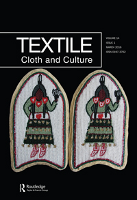 Cover image for TEXTILE, Volume 14, Issue 1, 2016