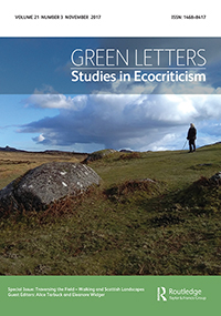 Cover image for Green Letters, Volume 21, Issue 3, 2017