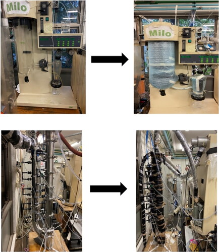 Figure 6. Energy recovery device with insulation.