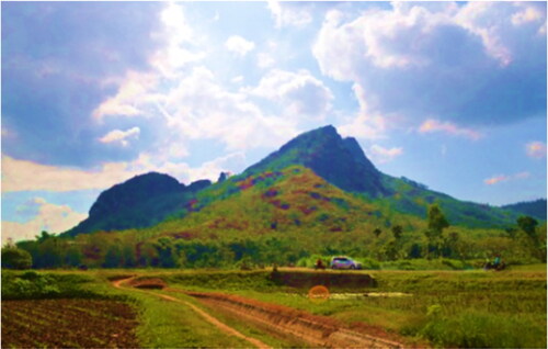 Figure 10. Gapura Garuda ing Gunung Budheg in Tulungagung East Java. Source: Authors’ personal collection.