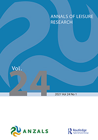 Cover image for Annals of Leisure Research, Volume 24, Issue 1, 2021