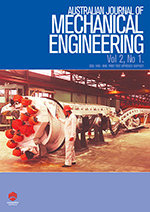 Cover image for Australian Journal of Mechanical Engineering, Volume 2, Issue 1, 2005