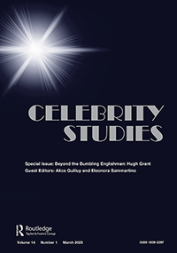 Cover image for Celebrity Studies, Volume 14, Issue 1, 2023