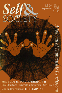 Cover image for Self & Society, Volume 26, Issue 4, 1998