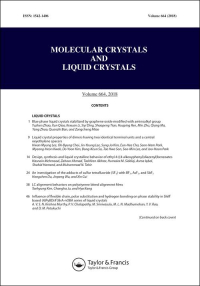 Cover image for Molecular Crystals and Liquid Crystals, Volume 5, Issue 1, 1968