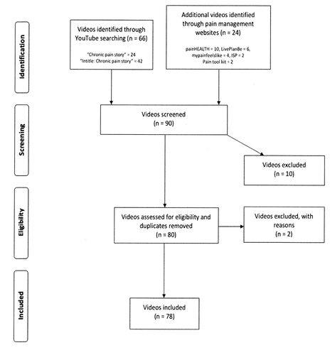 Figure 1. Overview of video selection process