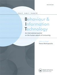 Cover image for Behaviour & Information Technology, Volume 40, Issue 14, 2021