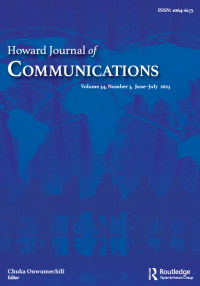 Cover image for Howard Journal of Communications, Volume 34, Issue 3, 2023