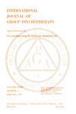 Cover image for International Journal of Group Psychotherapy, Volume 27, Issue 1, 1977