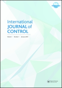 Cover image for International Journal of Control, Volume 75, Issue 14, 2002