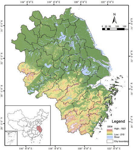 Figure 1. Geographical location.