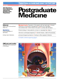 Cover image for Postgraduate Medicine, Volume 84, Issue 3, 1988