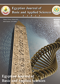 Cover image for Egyptian Journal of Basic and Applied Sciences, Volume 2, Issue 1, 2015