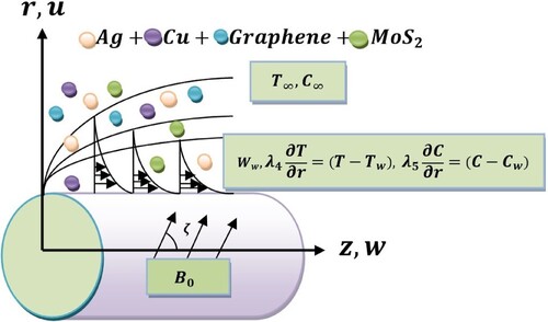 Figure 1. Flow diagram with boundary constraints.