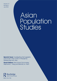 Cover image for Asian Population Studies, Volume 19, Issue 2, 2023