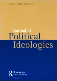 Cover image for Journal of Political Ideologies, Volume 7, Issue 1, 2002