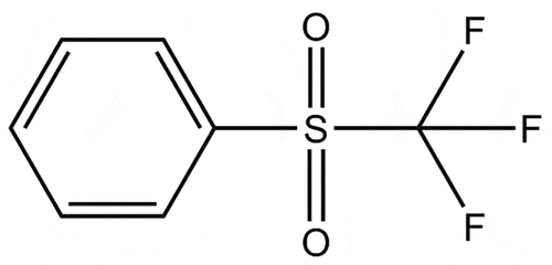 Figure 2. Molecular structure of phenyl trifluoromethyl sulfone (FS-13).
