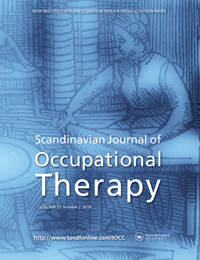Cover image for Scandinavian Journal of Occupational Therapy, Volume 25, Issue 2, 2018