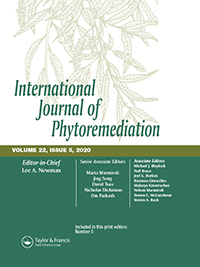 Cover image for International Journal of Phytoremediation, Volume 22, Issue 5, 2020