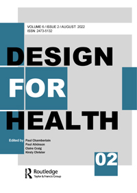 Cover image for Design for Health, Volume 6, Issue 2, 2022