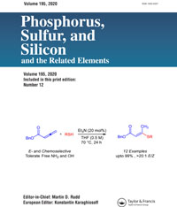 Cover image for Phosphorus, Sulfur, and Silicon and the Related Elements, Volume 195, Issue 12, 2020